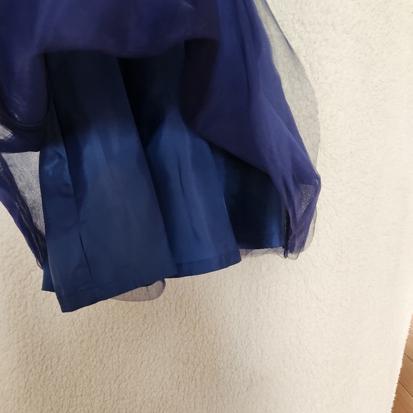 NWT Janie and Jack Blue Tulle Formal dress with diaper cover, 6 to 12 months - Picture 9 of 14